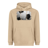 Mushroom Soccer Ball Brushstroke Heavyweight Hoodie - RanaPortraitStore