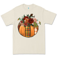 Bone floral pumpkin Premium Tee - BundleAndBundleShop