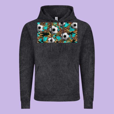 Western Leopard Camouflage Turquoise Soccer Licence Plate Template Vintage Hoodie Designed By Artiststas