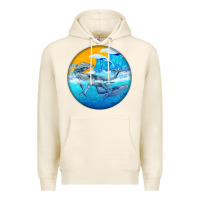 Tofu humpback whale Premium Hoodie - BarkalooDesign
