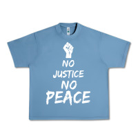 Pebble Blue resist liberal Urban Heavy Tee - DesigneFamous