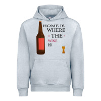 Home Is Where The Wine Is Urban Hoodie | Teevron