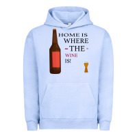 Pigment Grape Ice HOME IS WHERE THE WINE IS Urban Hoodie - Bettercallsaul