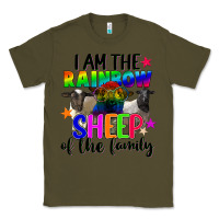 Army Green I am the rainbow sheep of the family Classic Tee - FaDigitalArtStudio