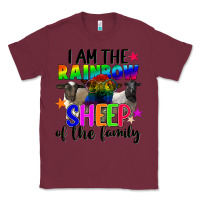 Burgundy I am the rainbow sheep of the family Classic Tee - FaDigitalArtStudio