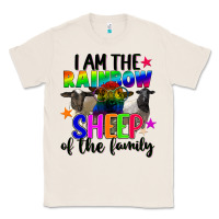 Natural I am the rainbow sheep of the family Classic Tee - FaDigitalArtStudio