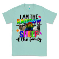 Seafoam I am the rainbow sheep of the family Classic Tee - FaDigitalArtStudio