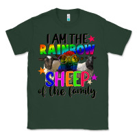 Sports Green I am the rainbow sheep of the family Classic Tee - FaDigitalArtStudio