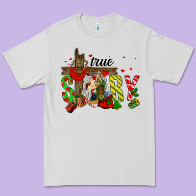 True Story Holy Family Premium Tee Designed By Fadigitalartstudio
