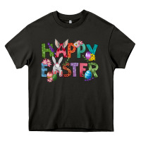 Asphalt Western Happy Easter Heavy Core Tee - BundleAndBundleShop