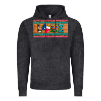 Vintage Black love texas sunflowers cactus cowhide license plate Vintage Hoodie - Artiststas