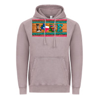 Vintage Zinc love texas sunflowers cactus cowhide license plate Vintage Hoodie - Artiststas