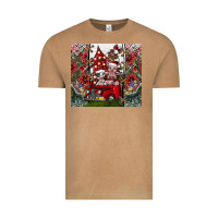 Vintage Camel merry Christmas Vintage Tee - CowhideDigitalArt