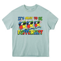 Arona It's okay to be different Autism Heavy Core Tee - FaDigitalArtStudio