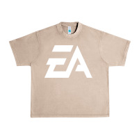 French Oak #electronicArts EA  white Urban Heavy Tee - DesigneFamous