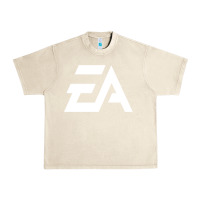 Sandshell #electronicArts EA  white Urban Heavy Tee - DesigneFamous