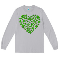 Moon Dust shamrock heart Long Sleeve Tee - Artiststas
