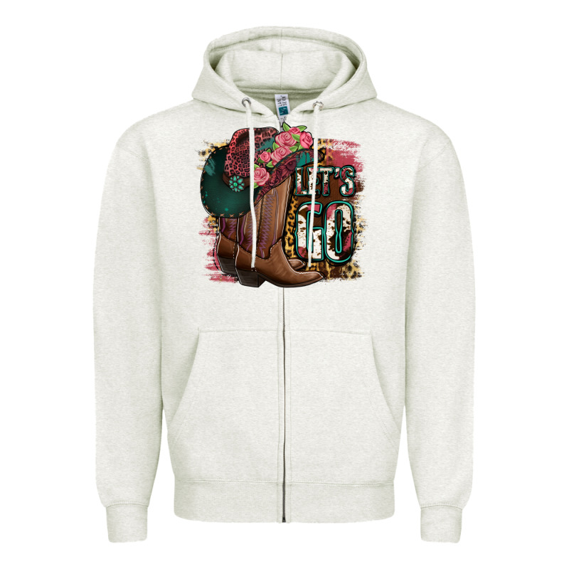 Let's Go Zipper Hoodie by Jasminsmagicworld | Teevron