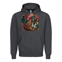 Smoke Let's Go Zipper Hoodie - Jasminsmagicworld