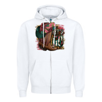 White Let's Go Zipper Hoodie - Jasminsmagicworld