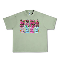 Oil Green easter day mama Urban Heavy Tee - CowhideDigitalArt