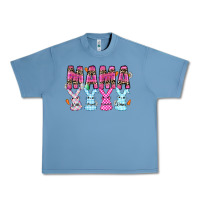 Pebble Blue easter day mama Urban Heavy Tee - CowhideDigitalArt