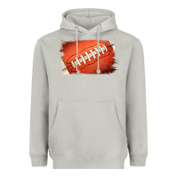 Moon Dust Football Brushstroke Heavyweight Hoodie - RanaPortraitStore
