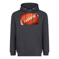 Smoke Football Brushstroke Heavyweight Hoodie - RanaPortraitStore