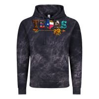 Cloud Black texas with arrow and sunflowers Vintage Hoodie - Artiststas