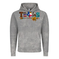 Cloud Rock texas with arrow and sunflowers Vintage Hoodie - Artiststas