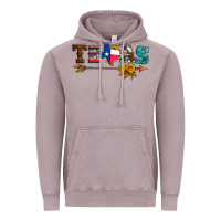 Vintage Zinc texas with arrow and sunflowers Vintage Hoodie - Artiststas