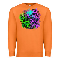 Carrot Colorful Leopard patch Premium Sweatshirt - RanaPortraitStore