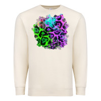 Sandshell Colorful Leopard patch Premium Sweatshirt - RanaPortraitStore