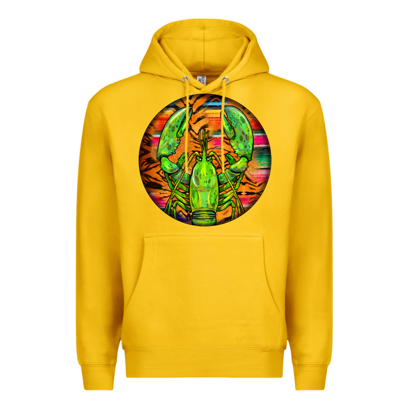 Lobster Round Premium Hoodie by BarkalooDesign | Teevron