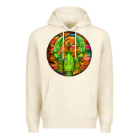 Sandshell lobster round Premium Hoodie - BarkalooDesign