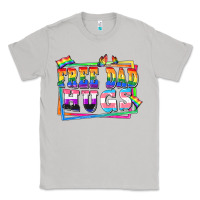 Moon Dust Free dad hugs pride Classic Tee - FaDigitalArtStudio
