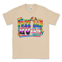 Mushroom Free dad hugs pride Classic Tee - FaDigitalArtStudio