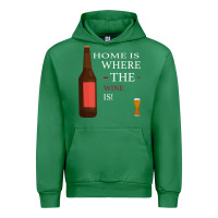 Emerald HOME IS WHERE THE WINE IS Urban Hoodie - Bettercallsaul