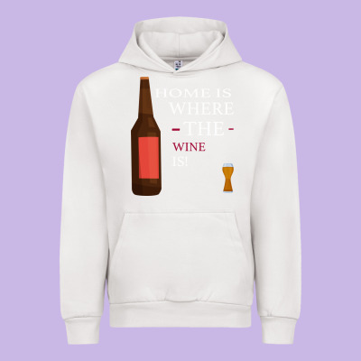 Home Is Where The Wine Is Urban Hoodie Designed By Bettercallsaul