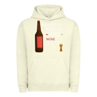 Pigment Pistachio HOME IS WHERE THE WINE IS Urban Hoodie - Bettercallsaul