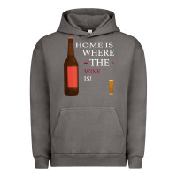 Pigment Tornado HOME IS WHERE THE WINE IS Urban Hoodie - Bettercallsaul