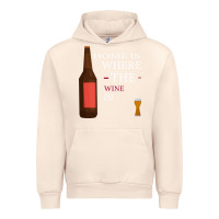 Sandshell HOME IS WHERE THE WINE IS Urban Hoodie - Bettercallsaul