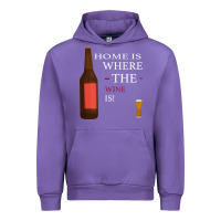 Tulip HOME IS WHERE THE WINE IS Urban Hoodie - Bettercallsaul