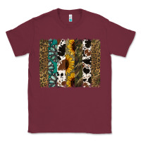 Burgundy Western Brushstroke Classic Tee - Jasminsmagicworld