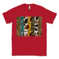 Red Western Brushstroke Classic Tee - Jasminsmagicworld