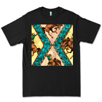 Black native american aztec seamless pattern 6 Premium Tee - BundleAndBundleShop