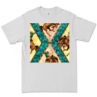 Dove Grey native american aztec seamless pattern 6 Premium Tee - BundleAndBundleShop