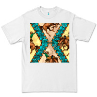 White native american aztec seamless pattern 6 Premium Tee - BundleAndBundleShop