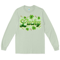 Matcha checkered lucky Long Sleeve Tee - Artiststas