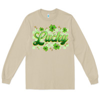 Mushroom checkered lucky Long Sleeve Tee - Artiststas